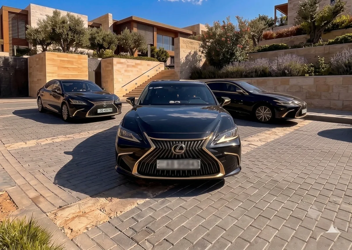 Toyota Camry, Lexus ES، ضمن أسطول «رويال رايد» الأردن